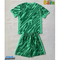 Brasil Keeper Hjemmedraktsett Barn Copa America 2024 Kortermet (+ Korte bukser)